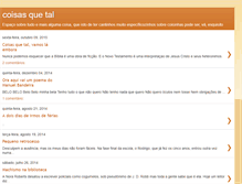 Tablet Screenshot of coisasquetal.blogspot.com