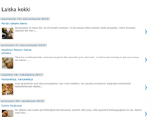 Tablet Screenshot of laiskakokki.blogspot.com