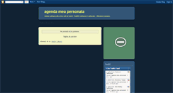 Desktop Screenshot of agendameapersonala.blogspot.com