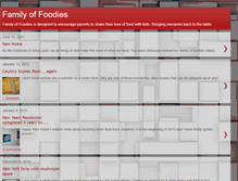 Tablet Screenshot of familyoffoodies1.blogspot.com