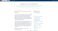 Desktop Screenshot of americanawakening.blogspot.com