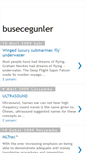 Mobile Screenshot of busecegunler.blogspot.com