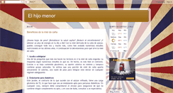 Desktop Screenshot of elhijomenor.blogspot.com