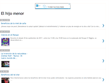 Tablet Screenshot of elhijomenor.blogspot.com