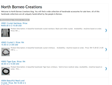 Tablet Screenshot of northborneocreations.blogspot.com