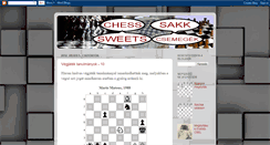 Desktop Screenshot of chesssweets-sakkcsemege.blogspot.com