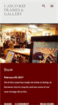 Mobile Screenshot of cascobayframes.blogspot.com