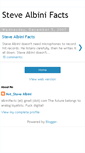Mobile Screenshot of albinifacts.blogspot.com