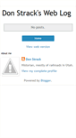 Mobile Screenshot of donstrack.blogspot.com