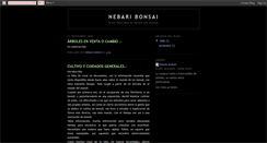 Desktop Screenshot of nebaribonsai.blogspot.com
