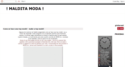 Desktop Screenshot of modamaldita.blogspot.com