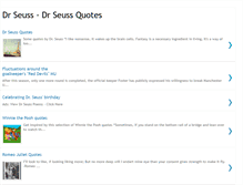 Tablet Screenshot of dr-seuss-quotes.blogspot.com