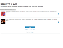 Tablet Screenshot of jurafontenais.blogspot.com