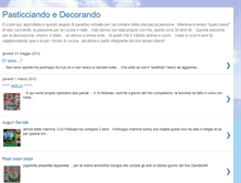 Tablet Screenshot of pasticciandodecorando.blogspot.com