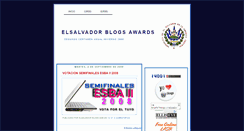 Desktop Screenshot of elsalvadorblogs.blogspot.com