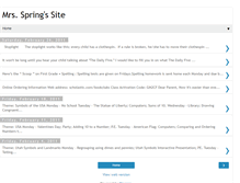 Tablet Screenshot of mrspringsite.blogspot.com