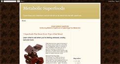 Desktop Screenshot of metabolic-superfoods.blogspot.com