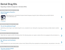 Tablet Screenshot of dentaldrugkits.blogspot.com