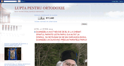 Desktop Screenshot of luptapentruortodoxie.blogspot.com