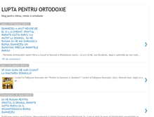Tablet Screenshot of luptapentruortodoxie.blogspot.com