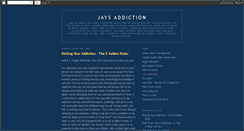 Desktop Screenshot of jaysaddiction.blogspot.com