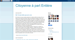 Desktop Screenshot of citoyenneapartentire.blogspot.com