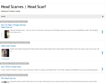 Tablet Screenshot of headscarves.blogspot.com