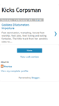 Mobile Screenshot of kickscorpsman.blogspot.com