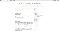 Desktop Screenshot of bourgeoisburglars.blogspot.com