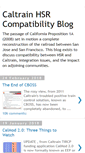 Mobile Screenshot of caltrain-hsr.blogspot.com