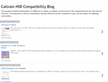 Tablet Screenshot of caltrain-hsr.blogspot.com