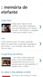 Mobile Screenshot of memoria-elefante.blogspot.com