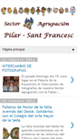 Mobile Screenshot of pilarsantfrancesc.blogspot.com