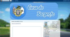 Desktop Screenshot of casadosargento.blogspot.com