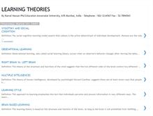 Tablet Screenshot of mohnishayini-learningtheories.blogspot.com