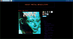 Desktop Screenshot of heavymetalbrasileiro.blogspot.com