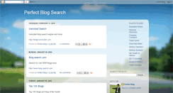 Desktop Screenshot of perfectblogsearch.blogspot.com