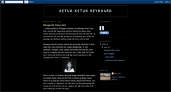 Desktop Screenshot of ketukketukkeyboard.blogspot.com