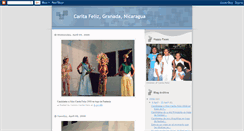 Desktop Screenshot of caritafelizblog.blogspot.com