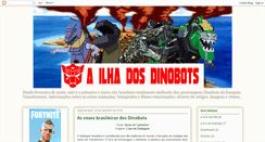 Desktop Screenshot of ilhadosdinobots.blogspot.com