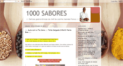 Desktop Screenshot of cantinho1000sabores.blogspot.com