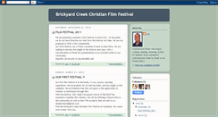 Desktop Screenshot of brickyardcreekchristianfilmfestival.blogspot.com