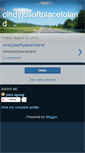 Mobile Screenshot of cindyjosoftplacetoland.blogspot.com