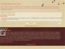 Tablet Screenshot of coisinhasdarosane.blogspot.com