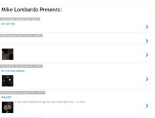 Tablet Screenshot of mikelombardo3d.blogspot.com