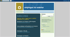 Desktop Screenshot of empregos-no-exterior.blogspot.com