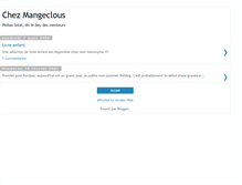 Tablet Screenshot of mangeclous.blogspot.com