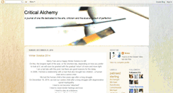 Desktop Screenshot of criticalalchemy.blogspot.com