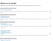 Tablet Screenshot of diarioenelmundo.blogspot.com