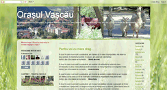 Desktop Screenshot of orasul-vascau.blogspot.com